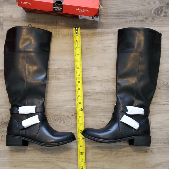 Arizona Womans Denver Riding Boots 5.5M black - Picture 5 of 8